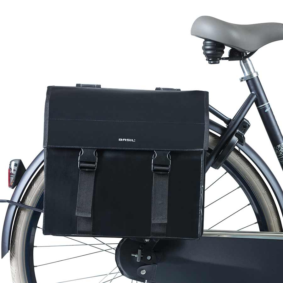 Basil, Urban Load, Pannier, 48L, Black