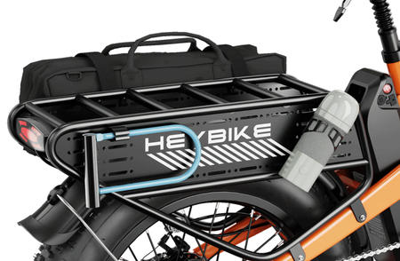 Close up of Mars 2 rear rack