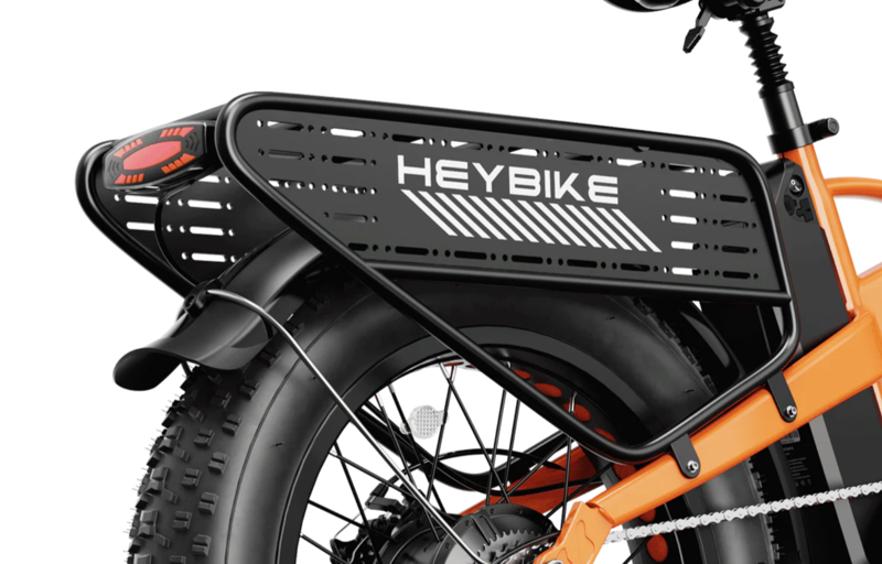 A close up of the rear rack of a Mars 2