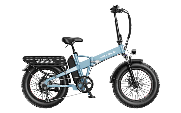 A blue Mars 2 Ebike
