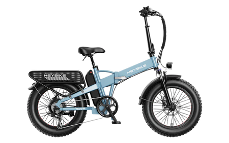 A blue Mars 2 Ebike
