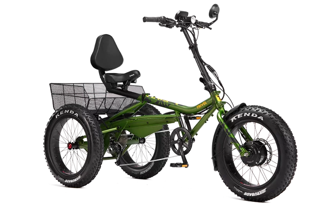 Green Trivel E-Azteca Fat Tire